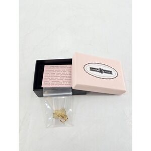 NEW Cherished Moments Dancing Cross Heart Necklace - Gold Plate